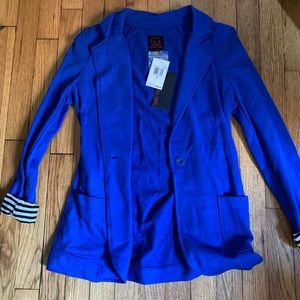 MATERIAL GIRL royal blue blazer